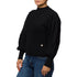 Maglione nero a collo alto da donna Swish Jeans, Abbigliamento Donna, SKU c811000123, Immagine 0